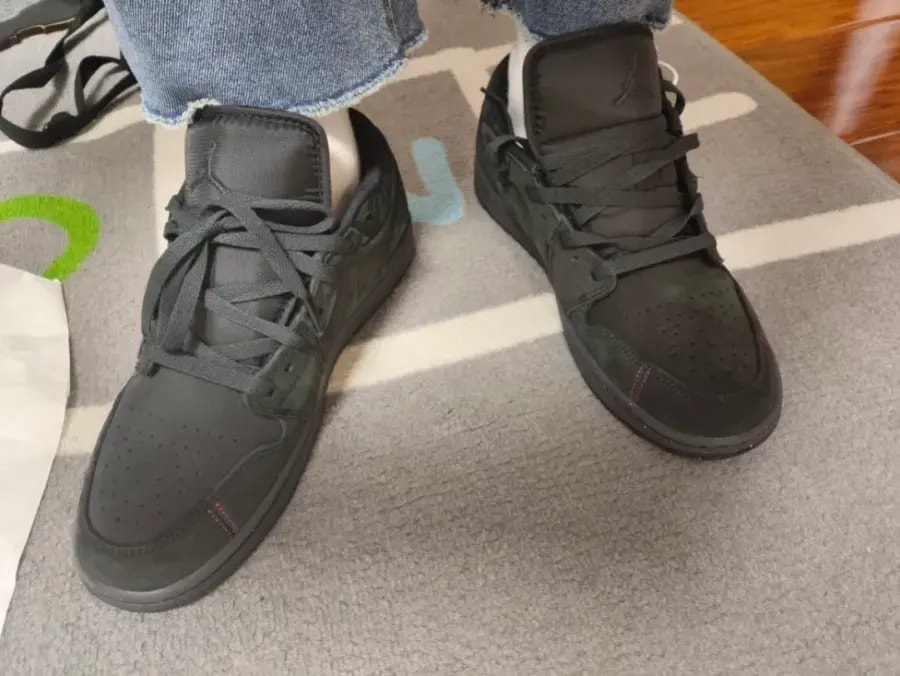 Giày Nike Air Jordan 1 Low 'Dark Smoke Red' FQ7757-001 — ảnh 4