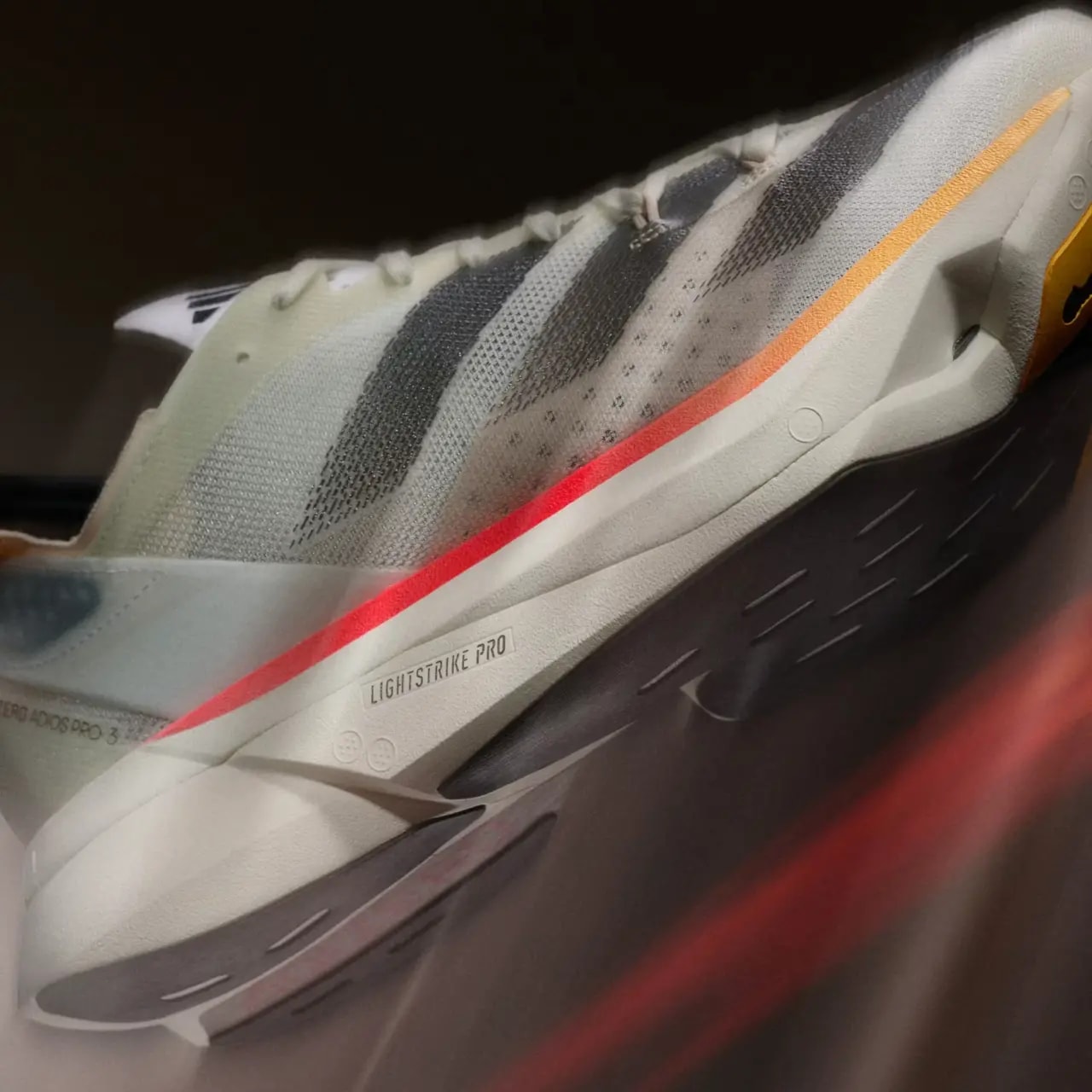 Giày Adidas Adizero Adios Pro 3 ‘Ivory Pack’ IG6442 — ảnh 4