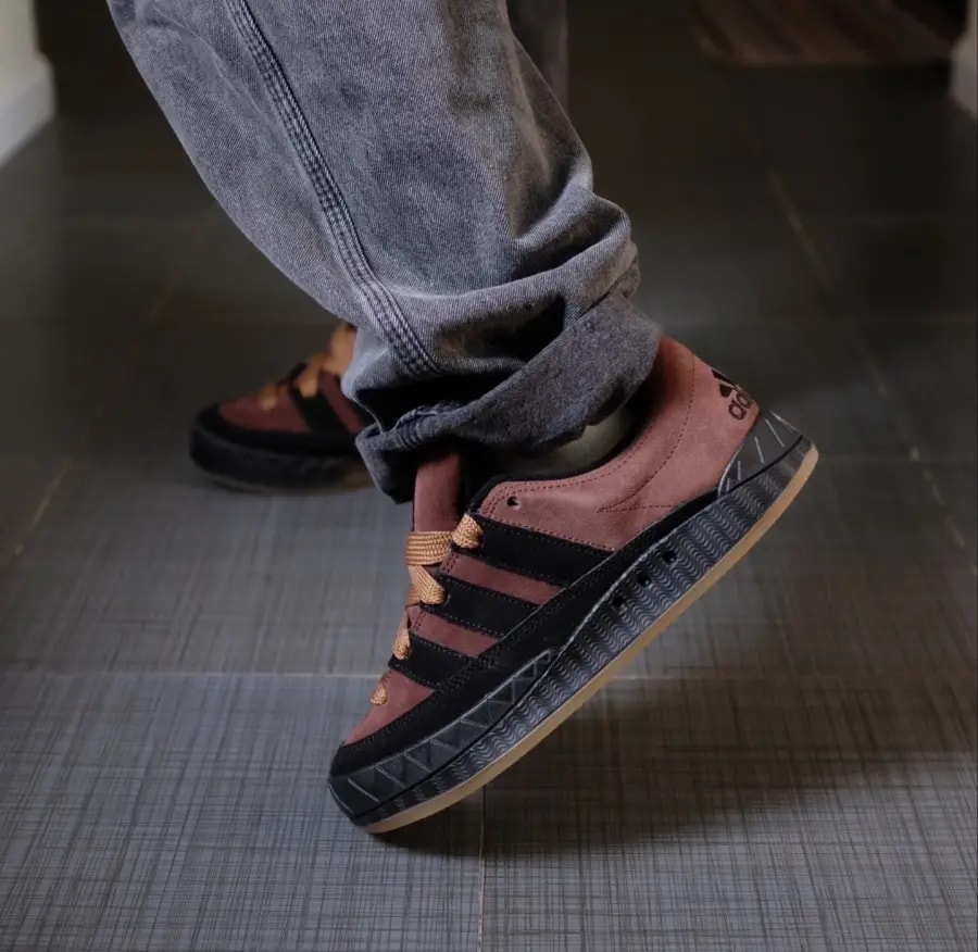 Giày Adidas Adimatic 'Brown Core Black' HQ6903 — ảnh 3