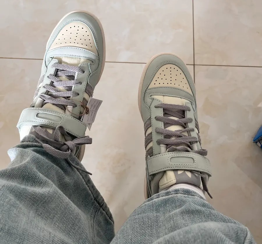 Giày Adidas Forum 84 Low 'Linen Green' FZ6298 — ảnh 2