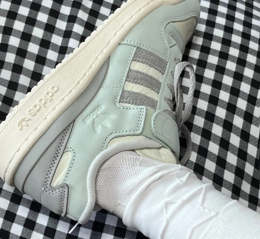 Giày Adidas Forum 84 Low 'Linen Green' FZ6298 — ảnh 3