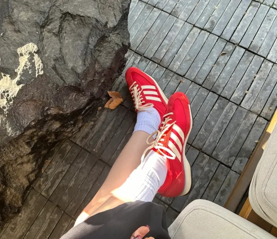 Giày Adidas SL72 'Scarlet Cream White' IE3475 — ảnh 4
