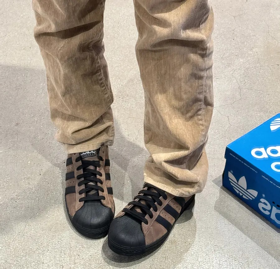 Giày Adidas Superstar 82 'Black Brown' IF9034 — ảnh 3