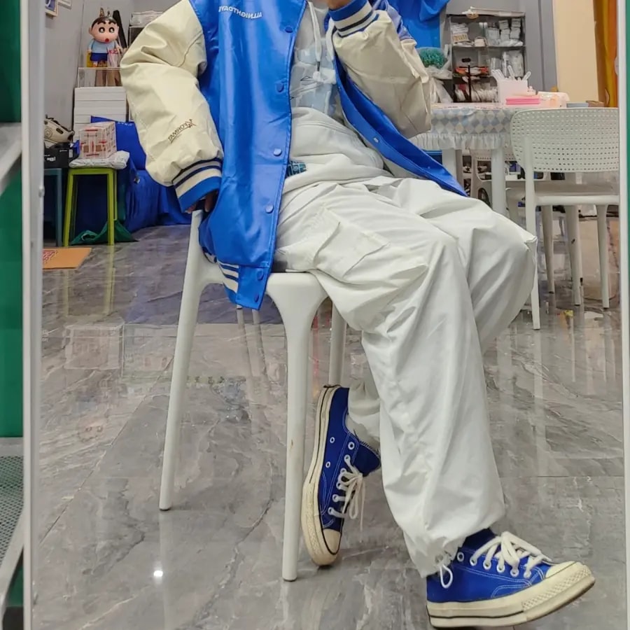Giày Converse Chuck 70 Low 'Rush Blue' 168514C — ảnh 3