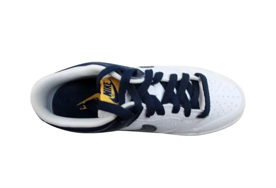 Giày Nike Dunk Low GS 'Navy Heel' 310569-145 — ảnh 2