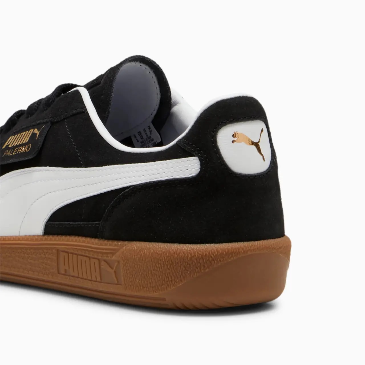 Giày Puma Palermo 'Black White Gum' 396463-10 — ảnh 5