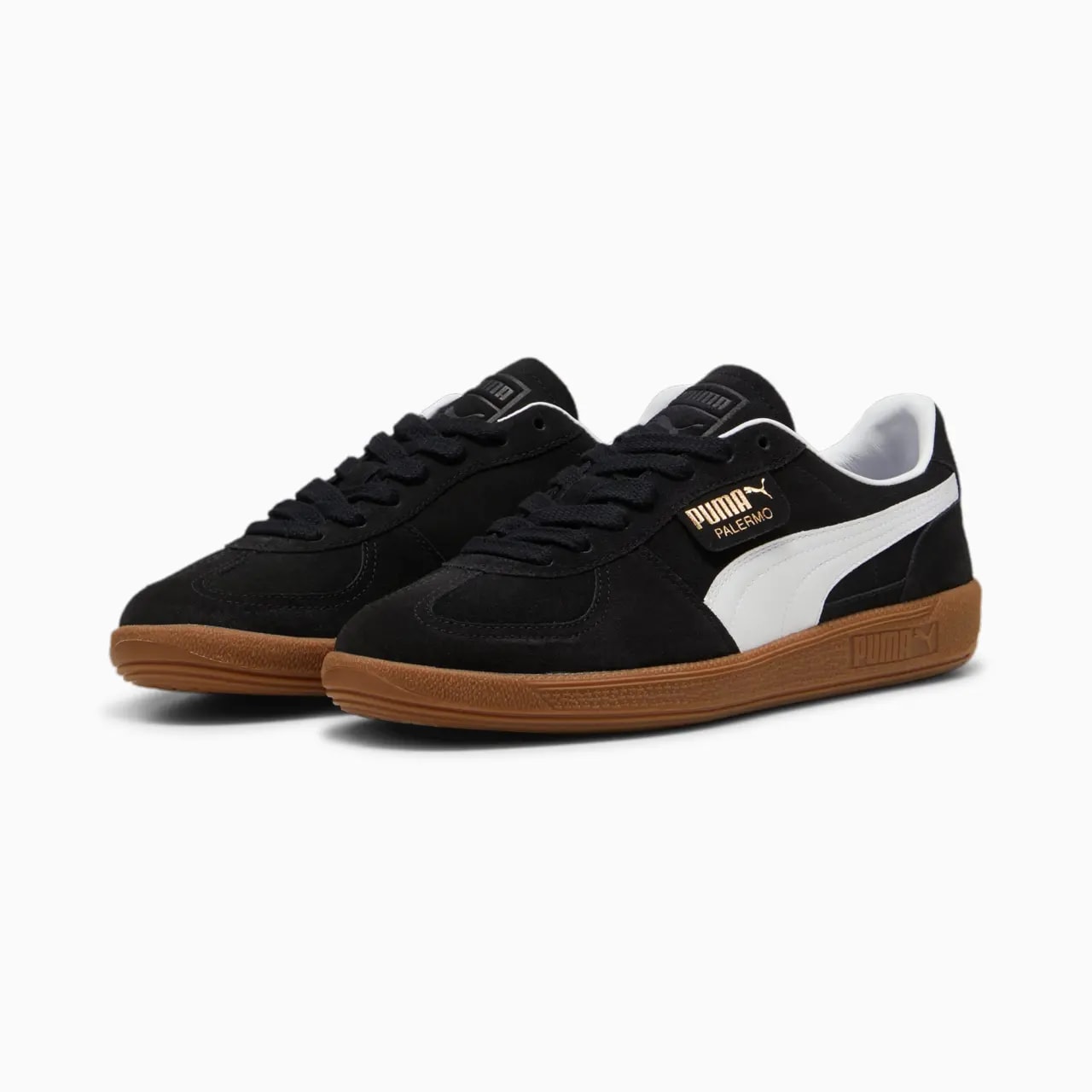 Giày Puma Palermo 'Black White Gum' 396463-10 — ảnh 4