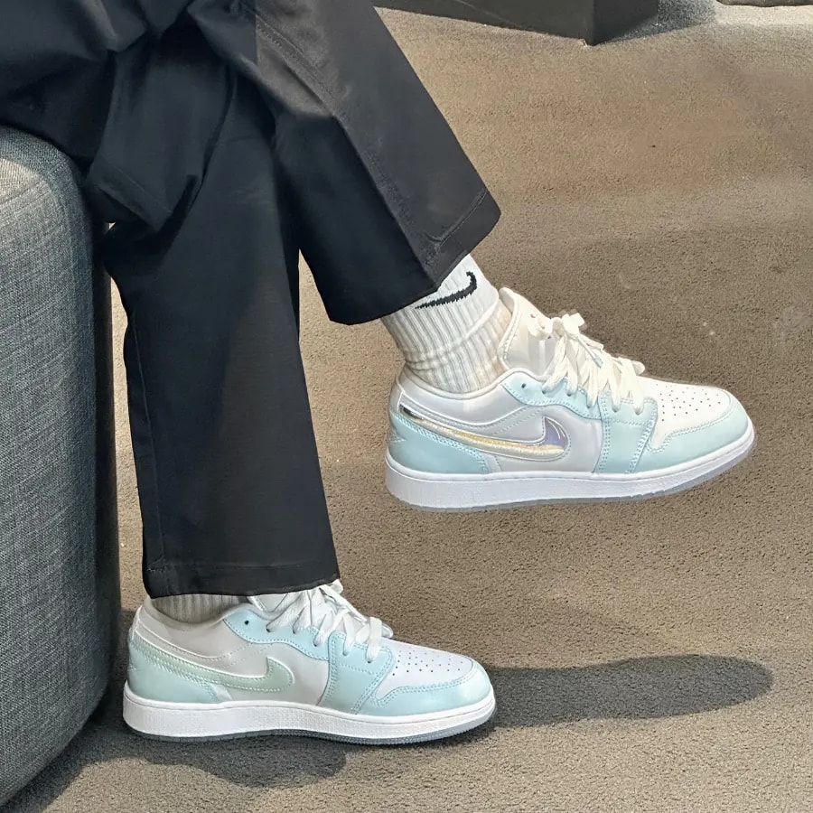 Giày Nike Air Jordan 1 Low 'Blue' HJ3481-491 — ảnh 2