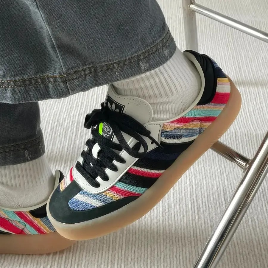 Giày Adidas Sambae x KSENIASCHNAIDER 'Color Gum' ID0444 — ảnh 3