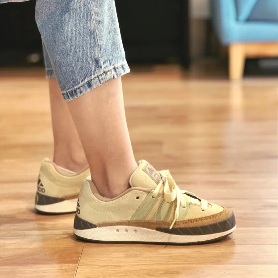 Giày Adidas Originals Adimatic 'White Yellow' IG6022 — ảnh 2