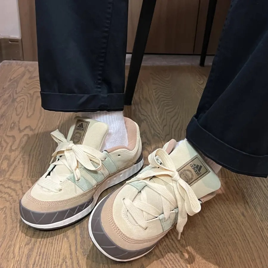 Giày Adidas Originals Adimatic 'White Yellow' IG6022 — ảnh 3