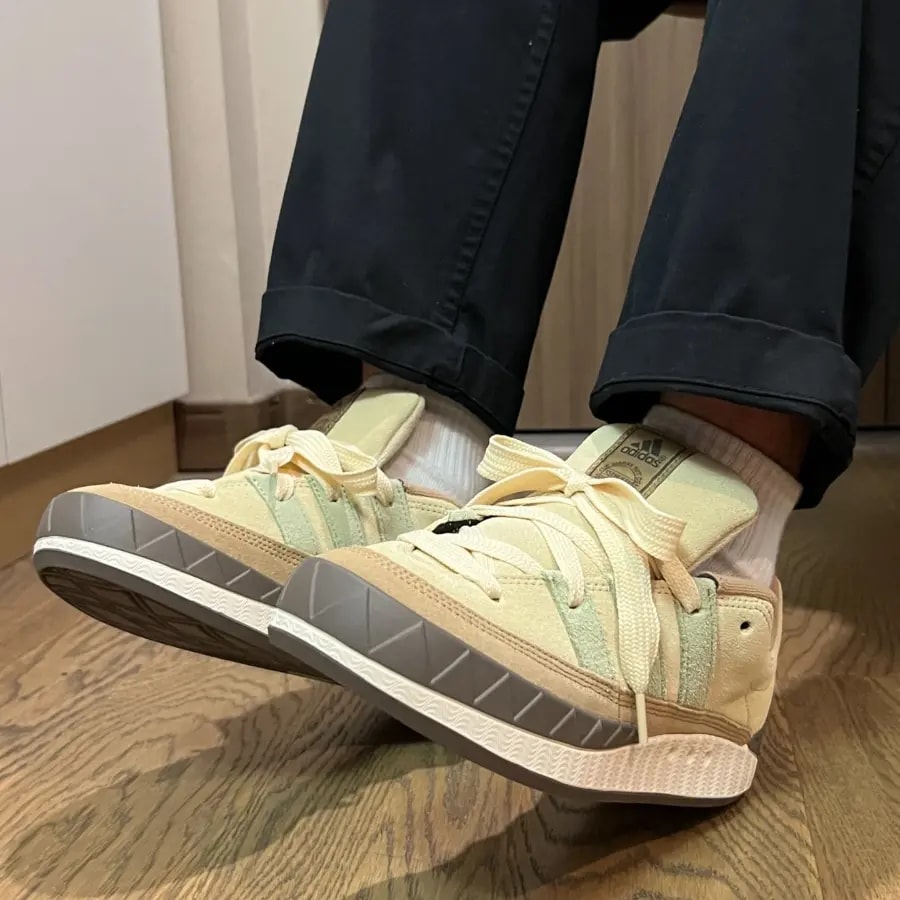 Giày Adidas Originals Adimatic 'White Yellow' IG6022 — ảnh 4