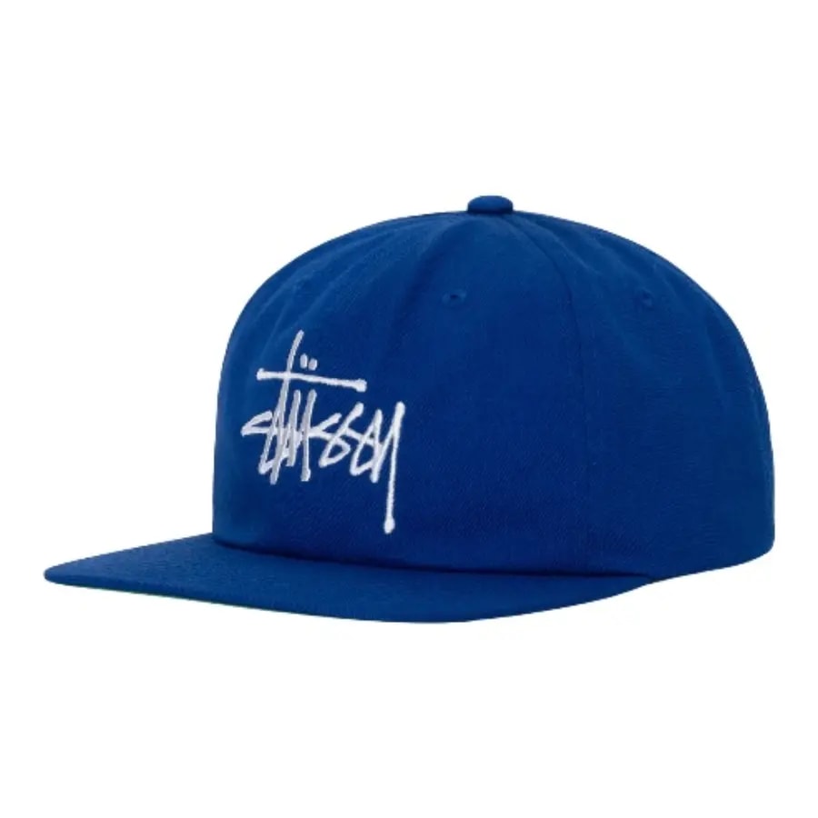 Mũ Stussy Logo Dyed 'Blue' — ảnh 2