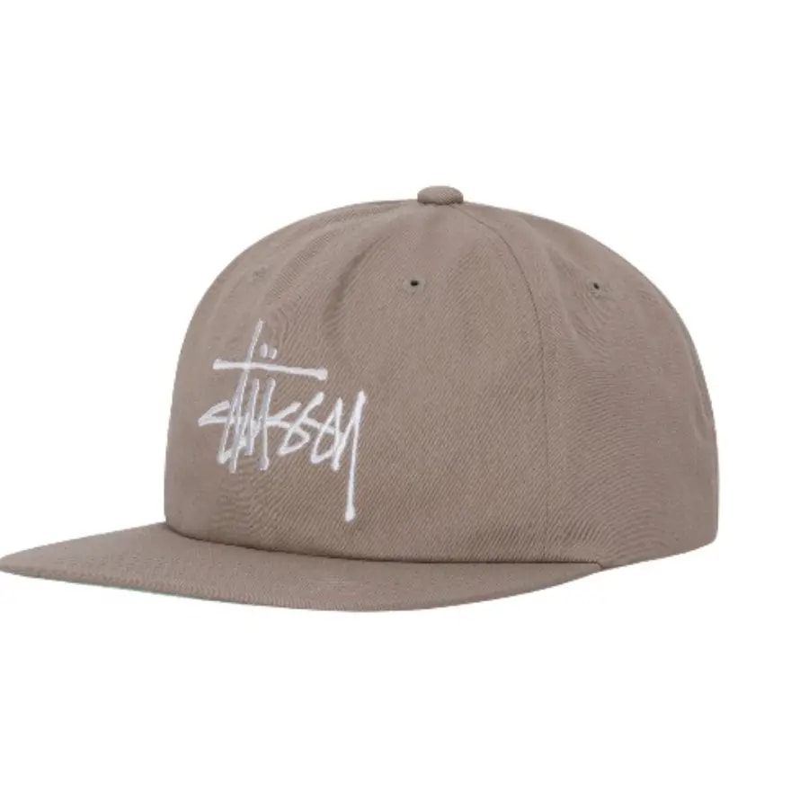 Mũ Stussy Logo Dyed 'Brown' — ảnh 2