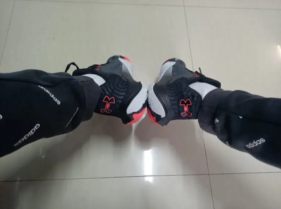 Giày Under Armour Spawn 4 'Pitch Grey Black' 3024971-100 — ảnh 5