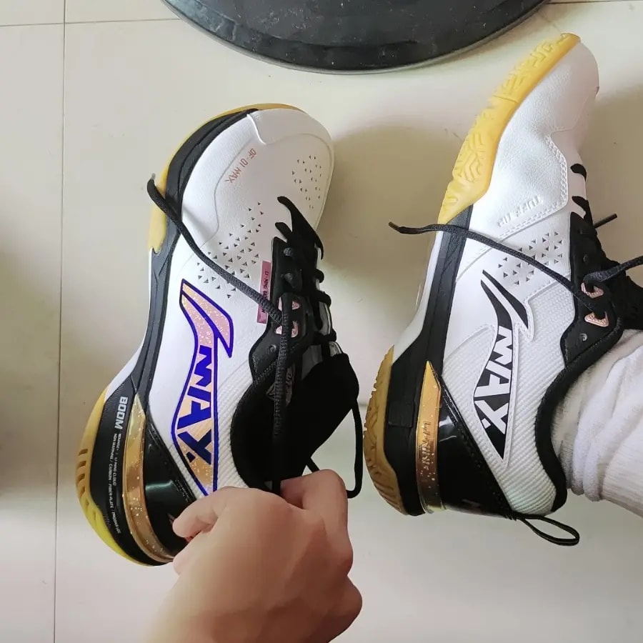Giày Lining Blade MAX 'White Black Yellow' AYAU003-2 — ảnh 3