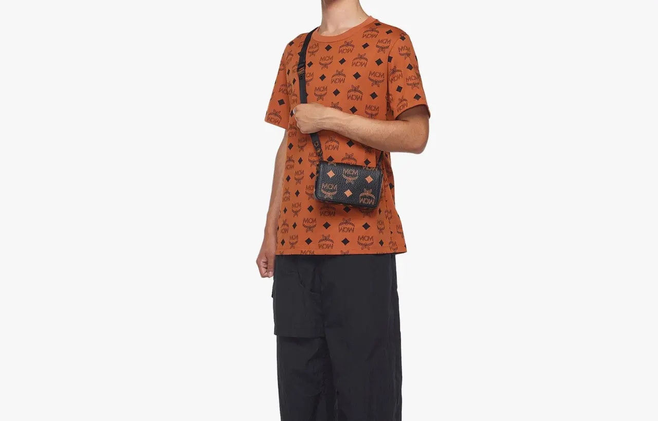 Túi MCM Aren Camera Bag 'Black' MXZDATA02BK001 — ảnh 2
