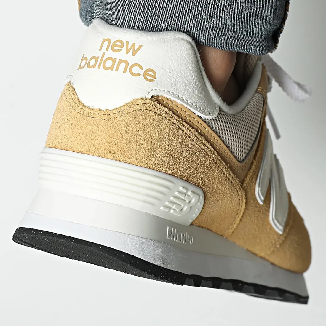 Giày New Balance 574 'Yellow White' U574PBE — ảnh 3