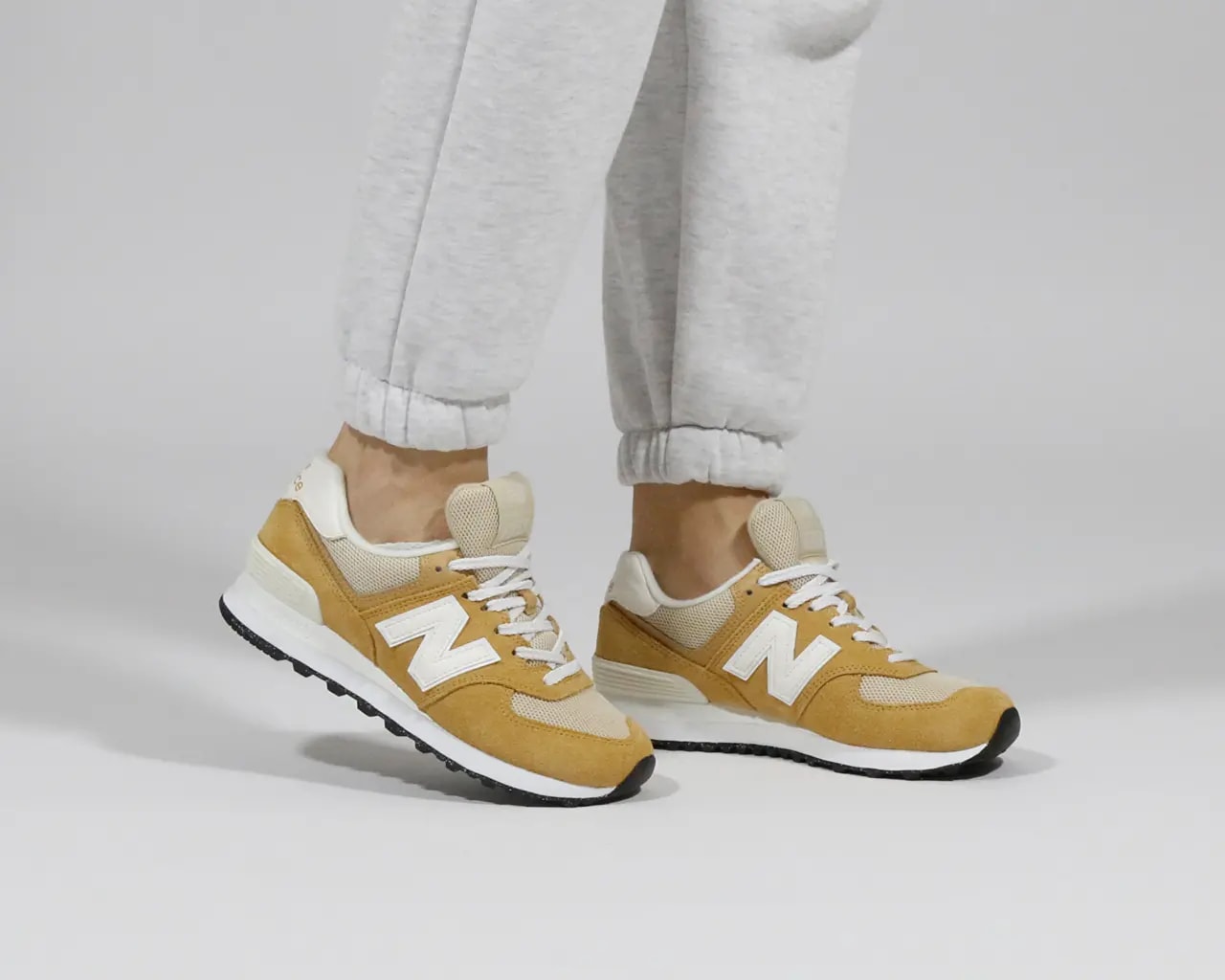 Giày New Balance 574 'Yellow White' U574PBE — ảnh 2