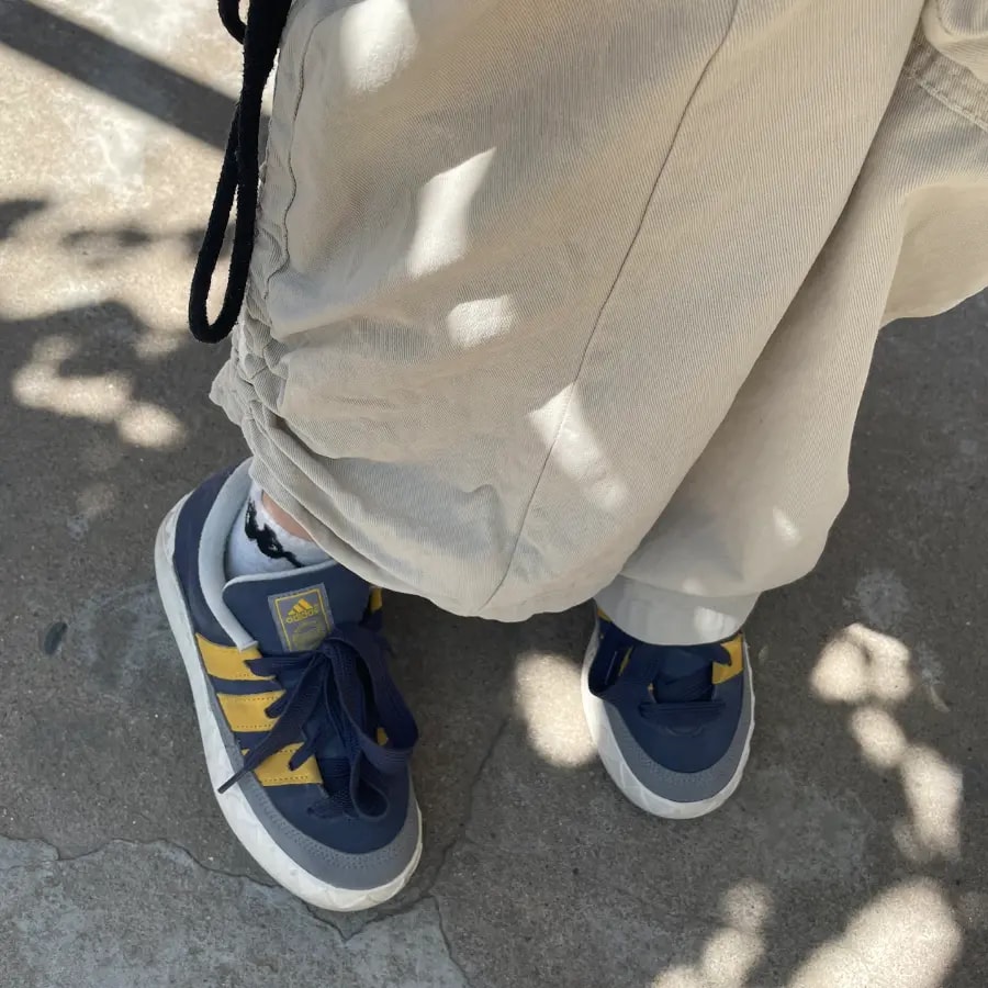 Giày Adidas Originals Adimatic 'Navy Yellow' ID0999 — ảnh 5