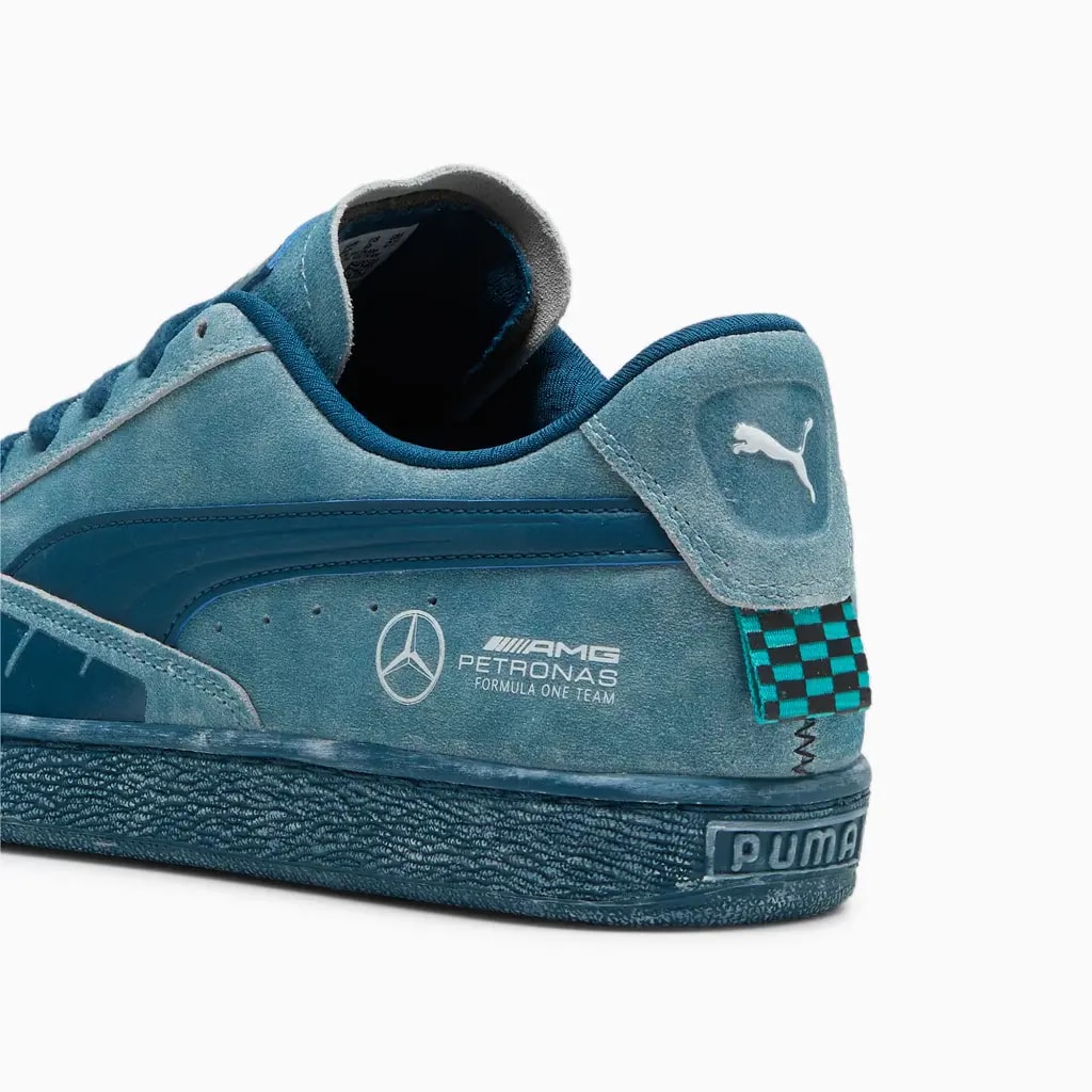 Giày Puma Suede T x Mercedes-AMG 'Summer' 308119-01 — ảnh 3
