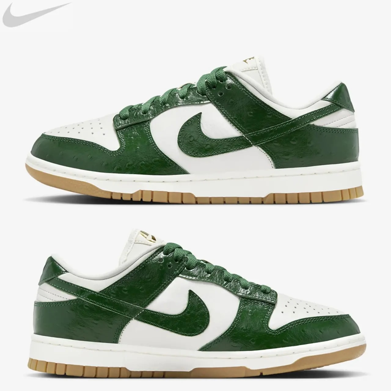 Giày Nike Dunk Low LX 'Gorge Green Ostrich' FJ2260-002 — ảnh 5