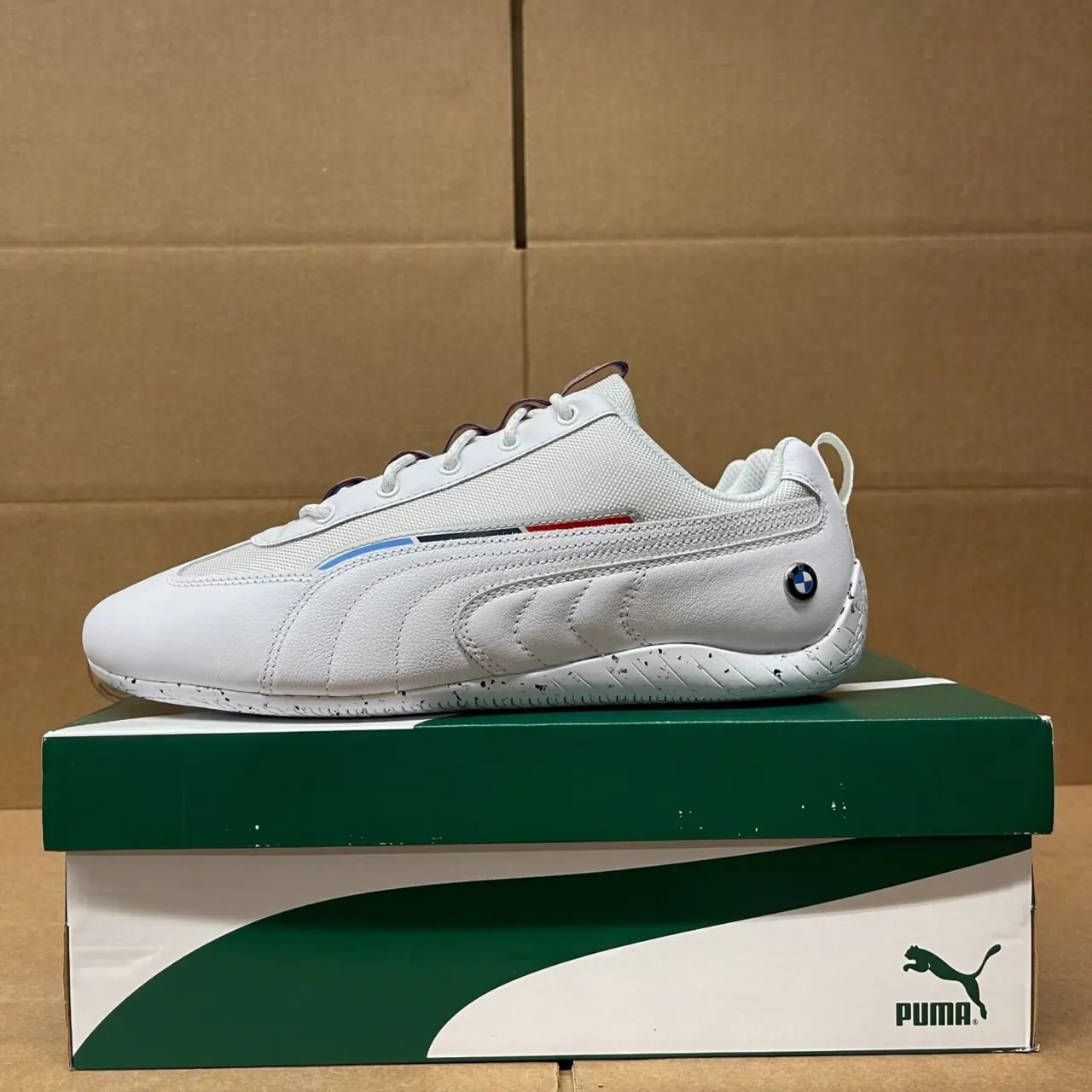 Giày Puma Speedcat x BMW Motorsport 'Triple White' 306639-02 — ảnh 3