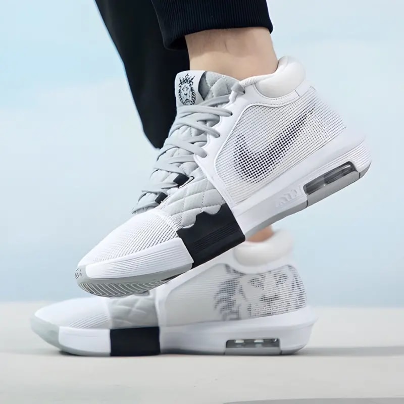 Giày Nike LeBron Witness 8 'White Smoke Grey' FB2239-100 — ảnh 3