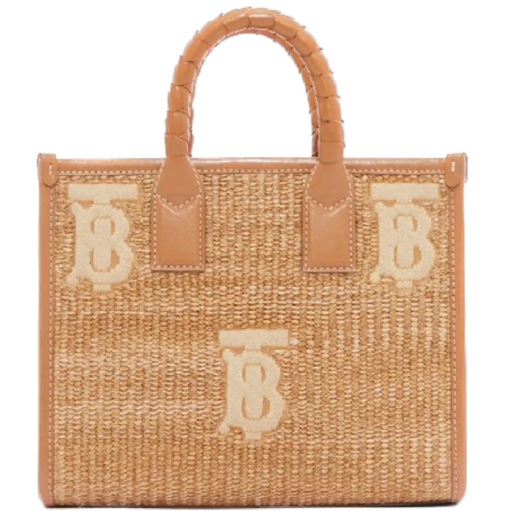 Túi Burberry Mini Freya Tote 'Natural' 80538941