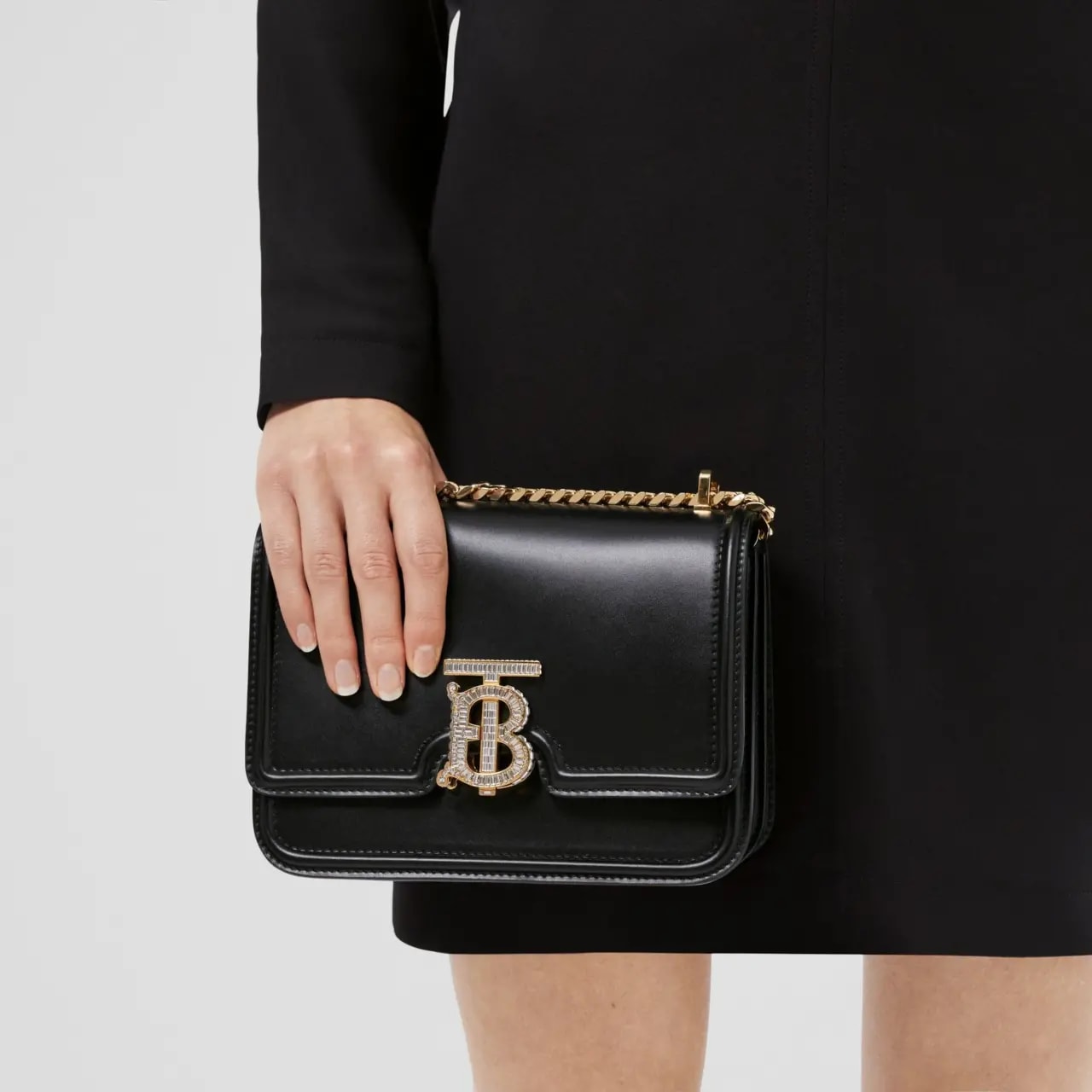 Túi Burberry Small TB Bag 'Black' 80631341 — ảnh 2
