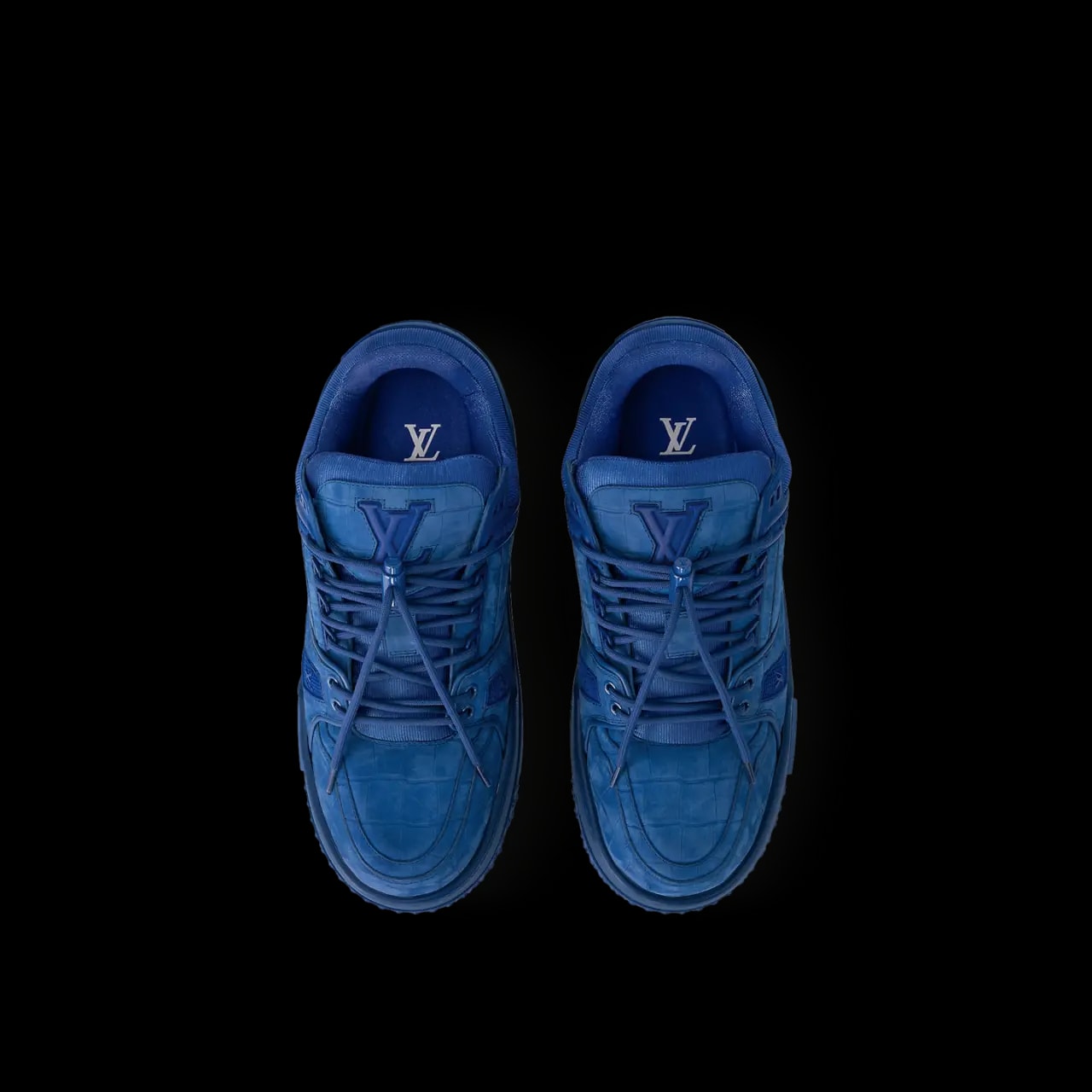 Giày Nam Louis Vuitton LV Maxi Trainers 'Blue' 1ACN36 — ảnh 5