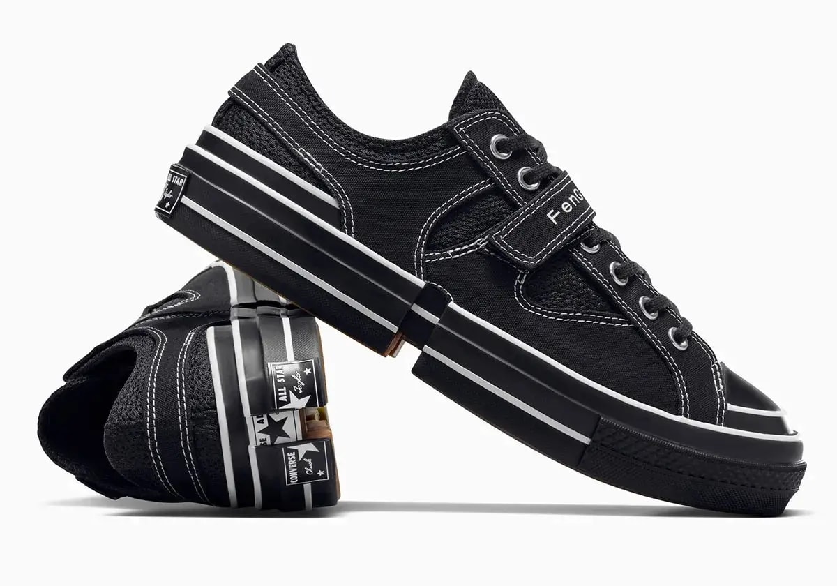 Giày Converse Chuck 70 Low x Feng Chen Wang 'Black' A08858C — ảnh 3