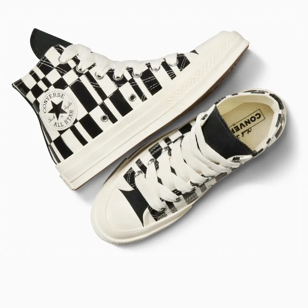 Giày Converse Chuck 70 High 'Checkered Prints' A08764C — ảnh 3