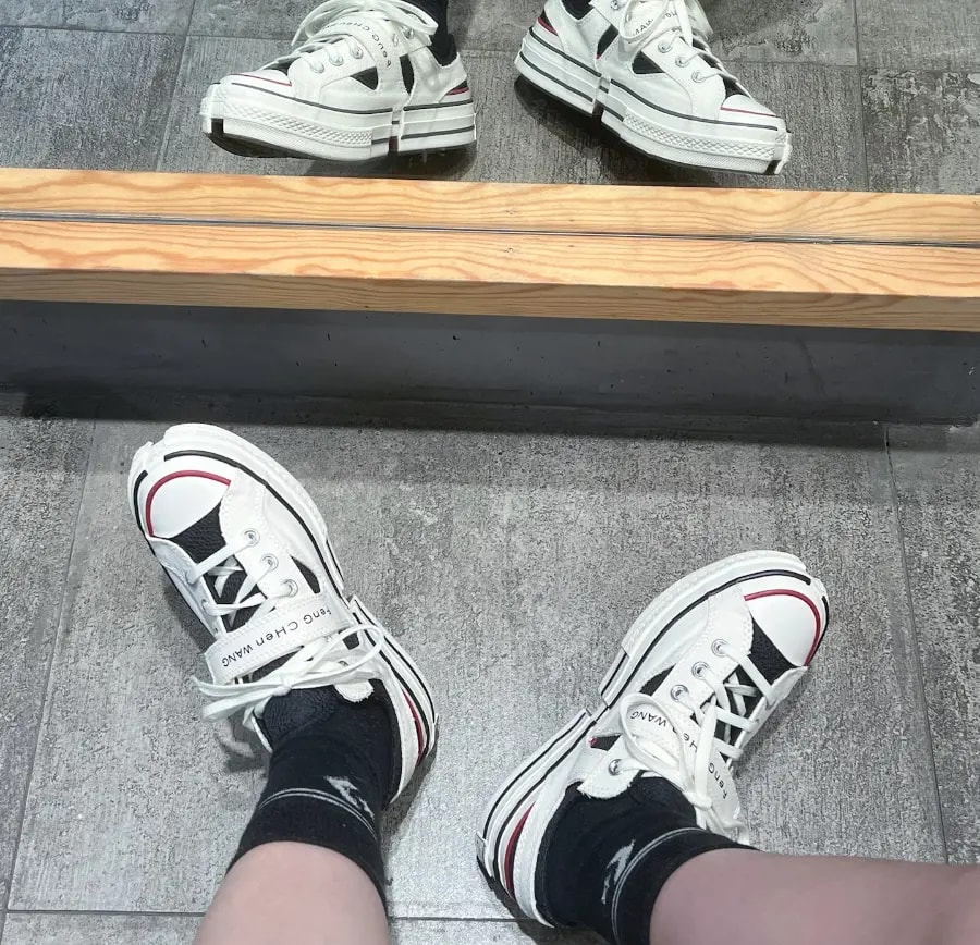 Giày Converse Chuck 70 Low x Feng Chen Wang 'Egret' A08857C — ảnh 4
