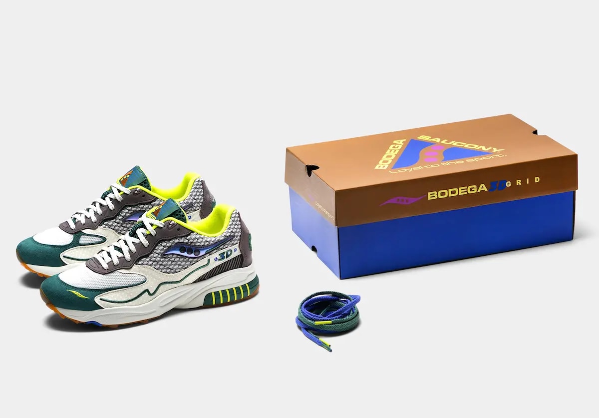 Giày Saucony 3D Grid Hurricane 'Bodega' S70764-1 — ảnh 2