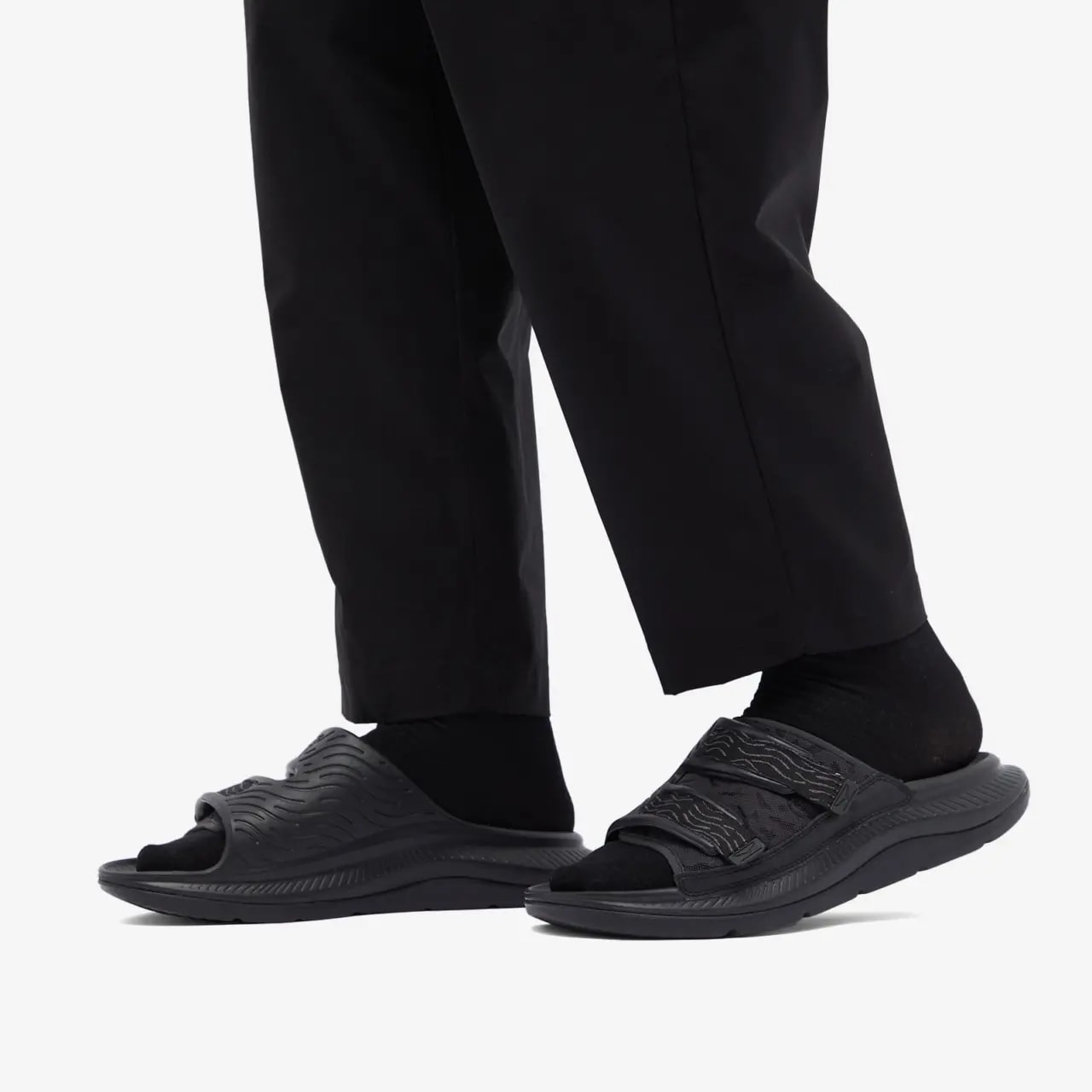 Dép Hoka Ora Luxe 'Black' 1134150-BBLC — ảnh 5