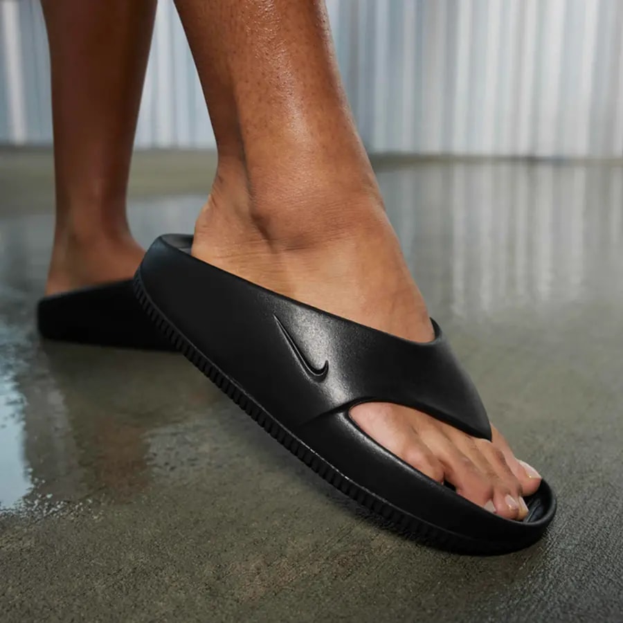 Dép Nike Calm Slide 'Triple Black' FD4115-001 — ảnh 2