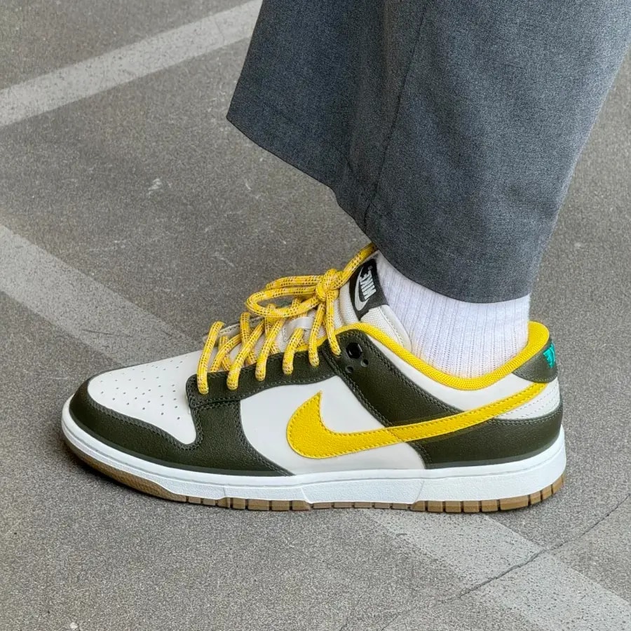 Giày Nike Dunk Low Premium 'Cargo Khaki' FV3629-371 — ảnh 3