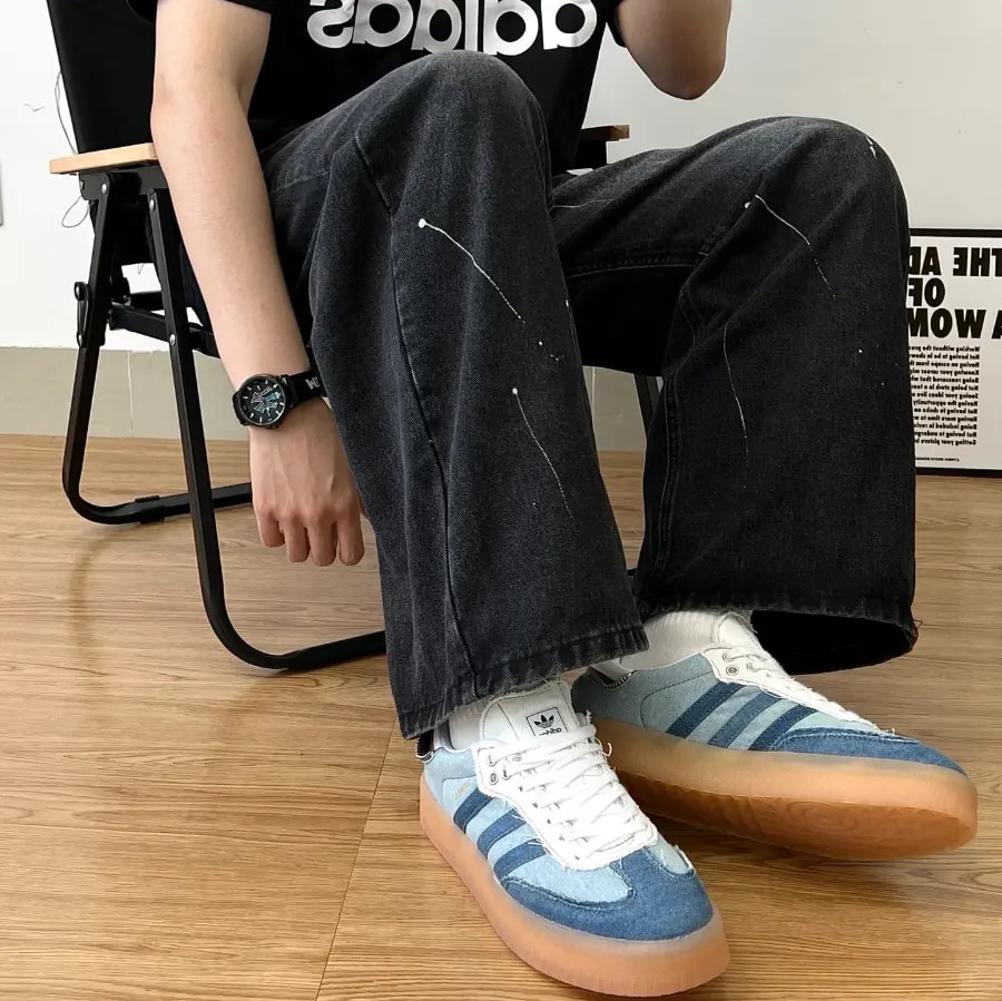Giày Adidas Sambae Wmns 'Denim' II0001 — ảnh 2