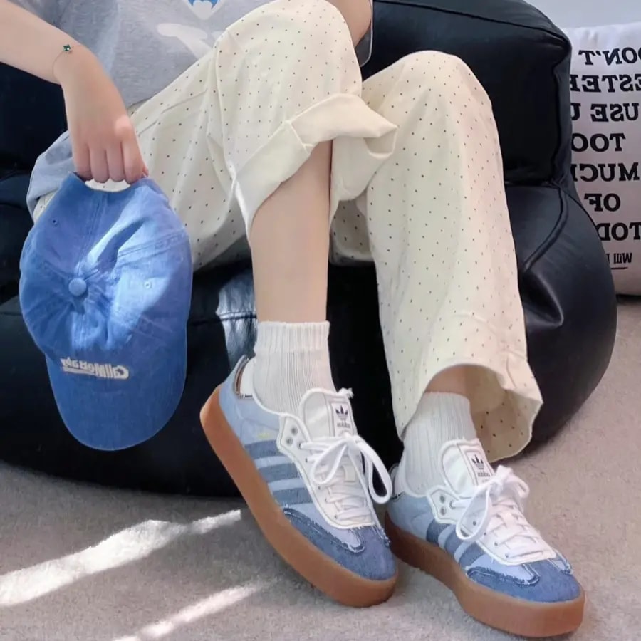 Giày Adidas Sambae Wmns 'Denim' II0001 — ảnh 5