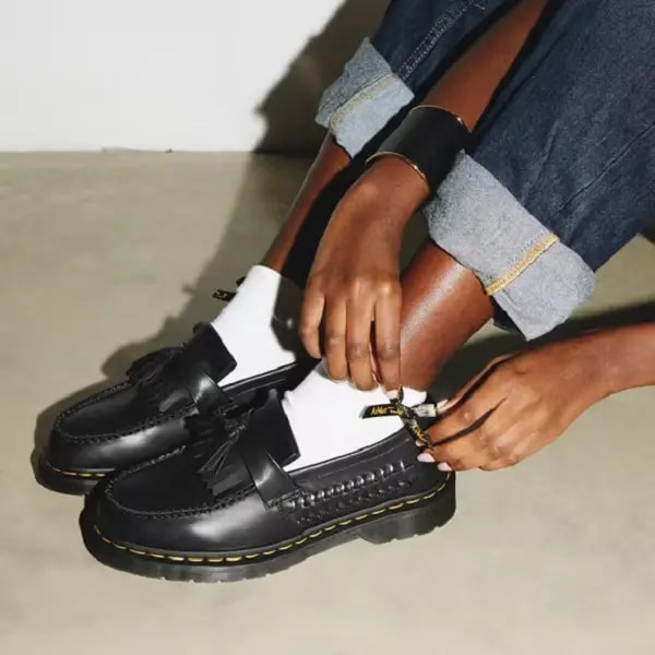 Giày Dr. Martens Adrian Woven 'Black' 31621001 — ảnh 4