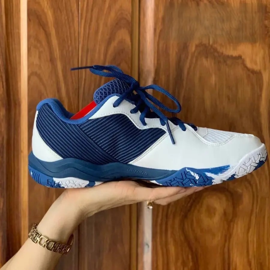 Giày Lining Sound Wave II 'White Blue' AYTS016-7 — ảnh 3