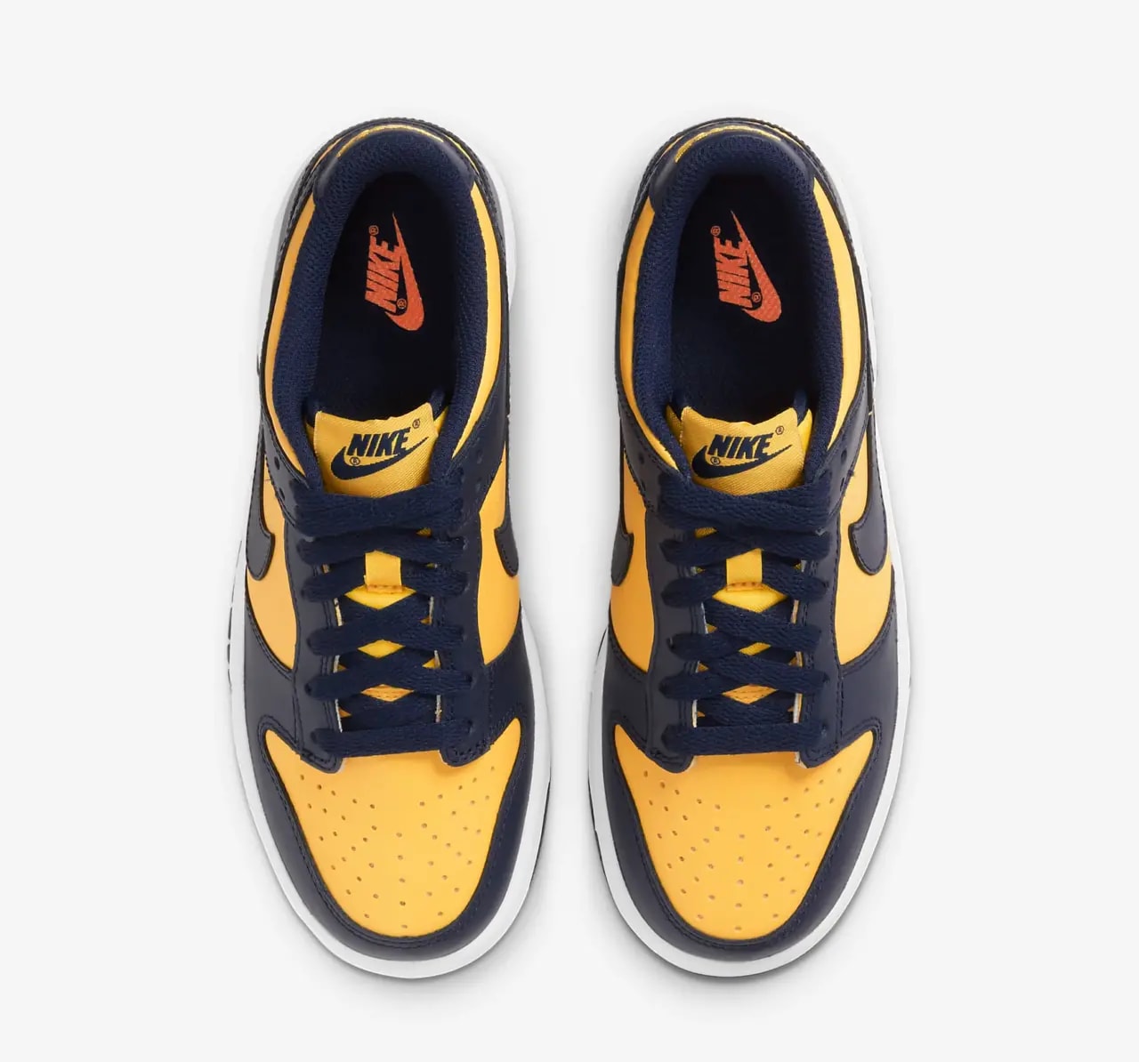 Giày Nike Dunk Low GS 'Michigan' CW1590-700 — ảnh 3