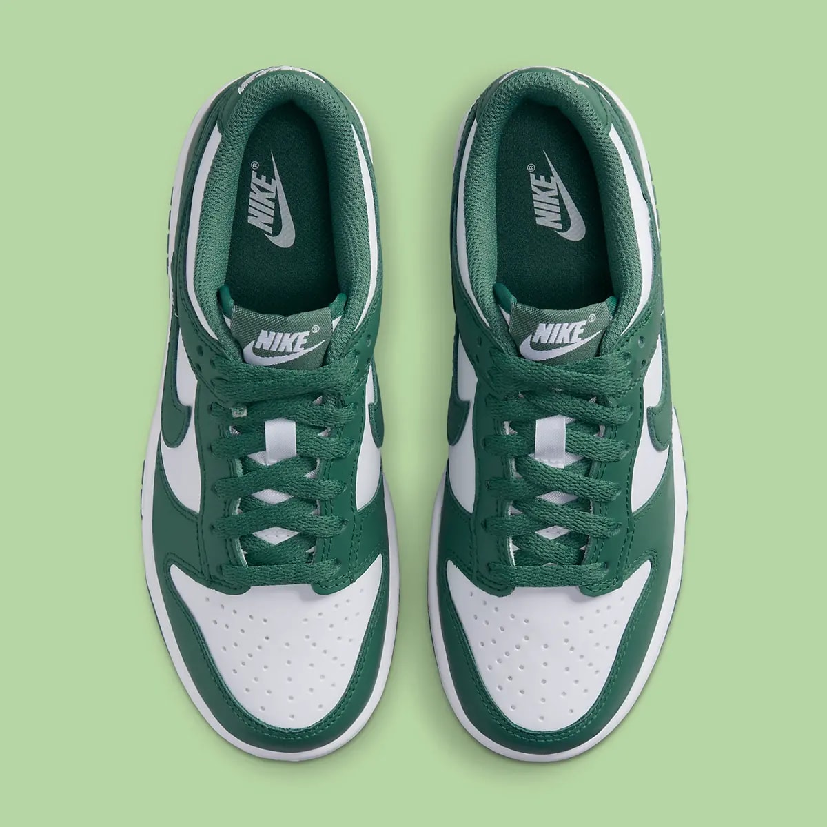 Giày Nike Dunk Low GS 'Spruce Green' HF4798-100 — ảnh 3