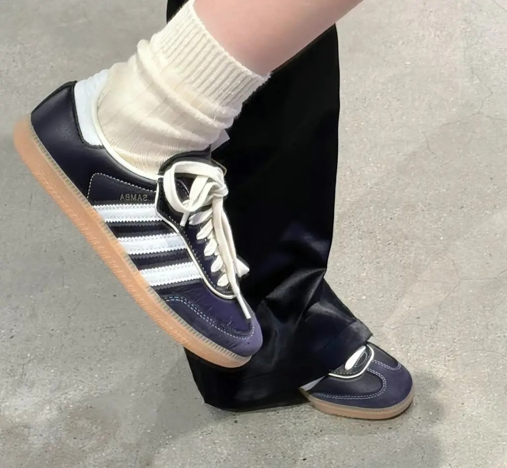 Giày Adidas Samba OG 'Aura Black Cream' IG6836 — ảnh 3