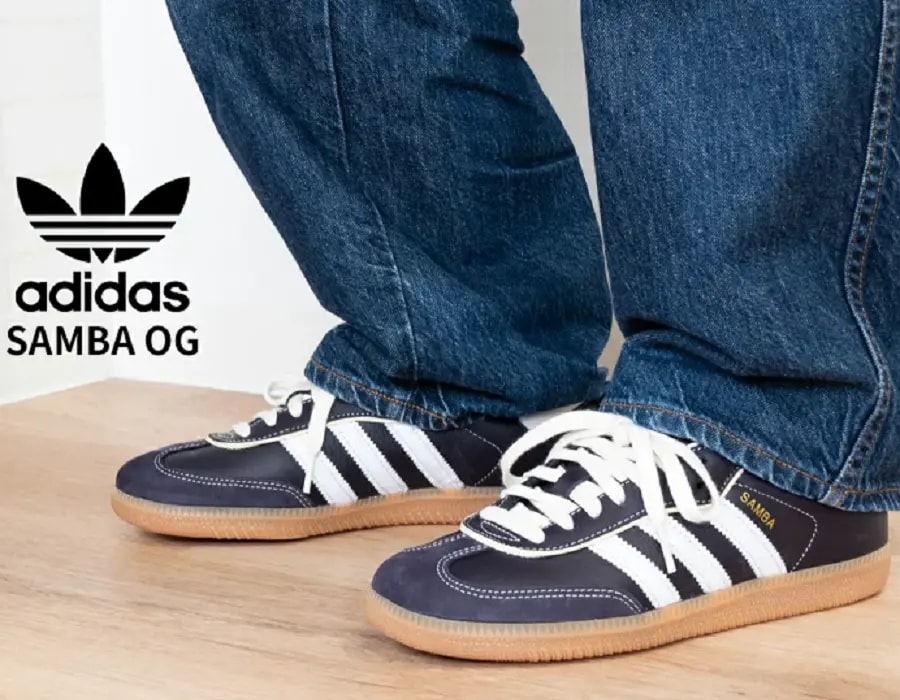 Giày Adidas Samba OG 'Aura Black Cream' IG6836 — ảnh 5