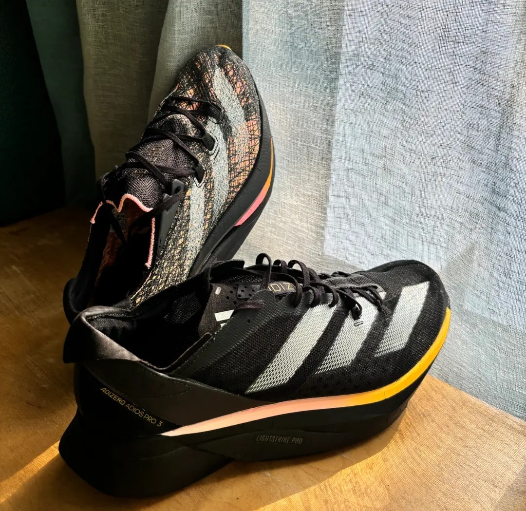 Giày Adidas Adizero Adios Pro 3 'Black Spark' IG6431 — ảnh 5