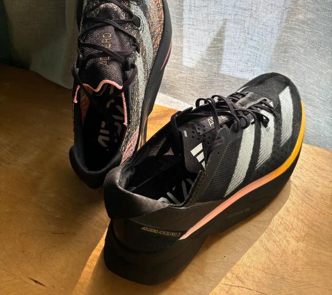 Giày Adidas Adizero Adios Pro 3 'Black Spark' IG6431 — ảnh 2