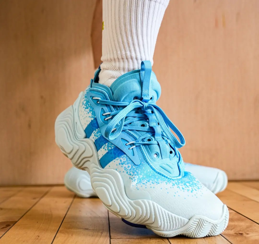 Giày Adidas Trae Young 3 Low 'Semi Blue Burst' IE2707 — ảnh 3