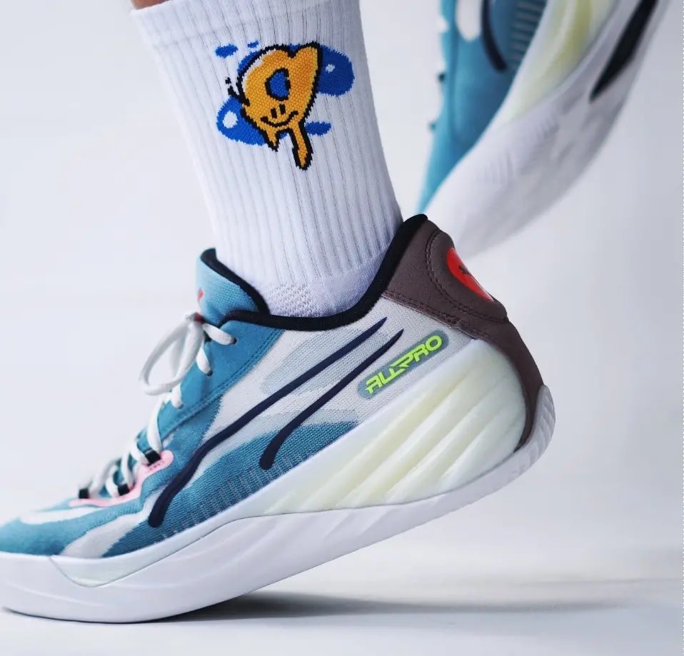 Giày Puma All-Pro Nitro 'Bold Blue Koral Ice' 379079-03 — ảnh 5